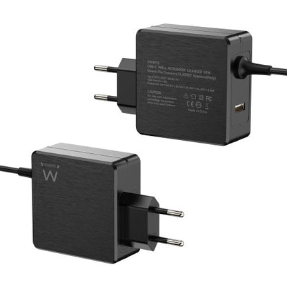Ewent EW3978 cargador de dispositivo móvil Portátil Negro Corriente alterna Carga rápida Interior_2