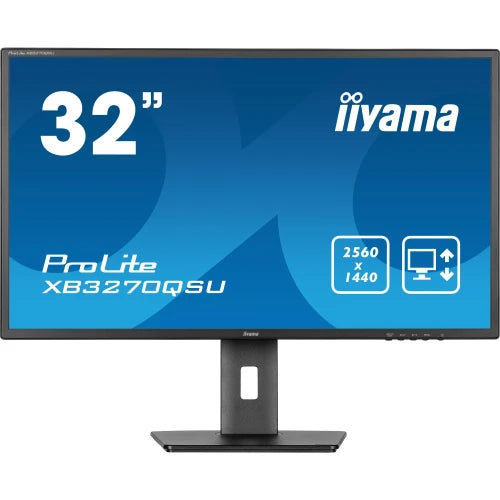 MONITOR IIYAMA 32", PANEL IPS, 1HDMI, 1DP, 3X3.2, 100HZ ,3MS, REDUCTOR DE LUZ, REGULABLE ALTURA,_1