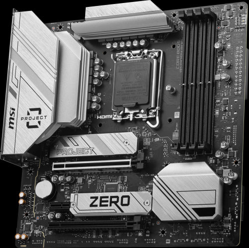 MSI B760M PROJECT ZERO placa base Intel B760 LGA 1700 micro ATX_3