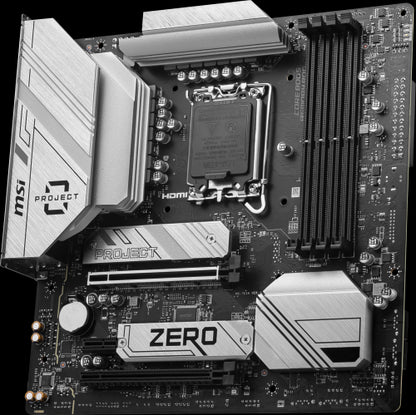 MSI B760M PROJECT ZERO placa base Intel B760 LGA 1700 micro ATX_3