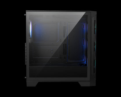 MSI MAG FORGE 320R AIRFLOW carcasa de ordenador Micro Torre Negro, Transparente_3