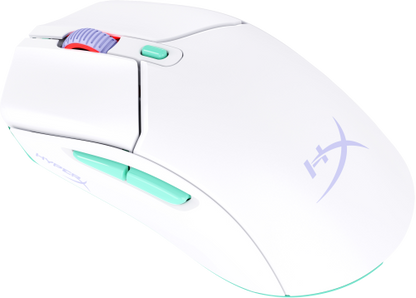 HP HyperX Pulsefire Haste 2 Core inalÃ¡mbricos: ratÃ³n gaming (blanco/verde/pÃºrpura)_2