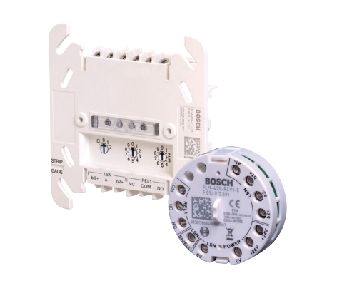 BOSCH INCENDIO (FLM-420-RLV1-E) MÃ“DULO 1 SALIDA RELÃ‰, MONTAJE EMPOTRADO, 24VCC - 1A, EN54-18, DIRECCIÃ“N AJUSTABLE, AUTOMÃTICO/MANUAL, INTEGRABLE EN CAJAS ELÃ‰CTRICAS ESTÃNDAR EN60670_0