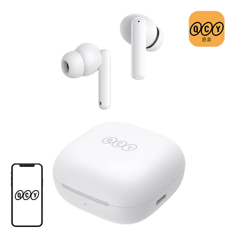 Wireless Earphones TWS QCY T13 ANC (white)_0
