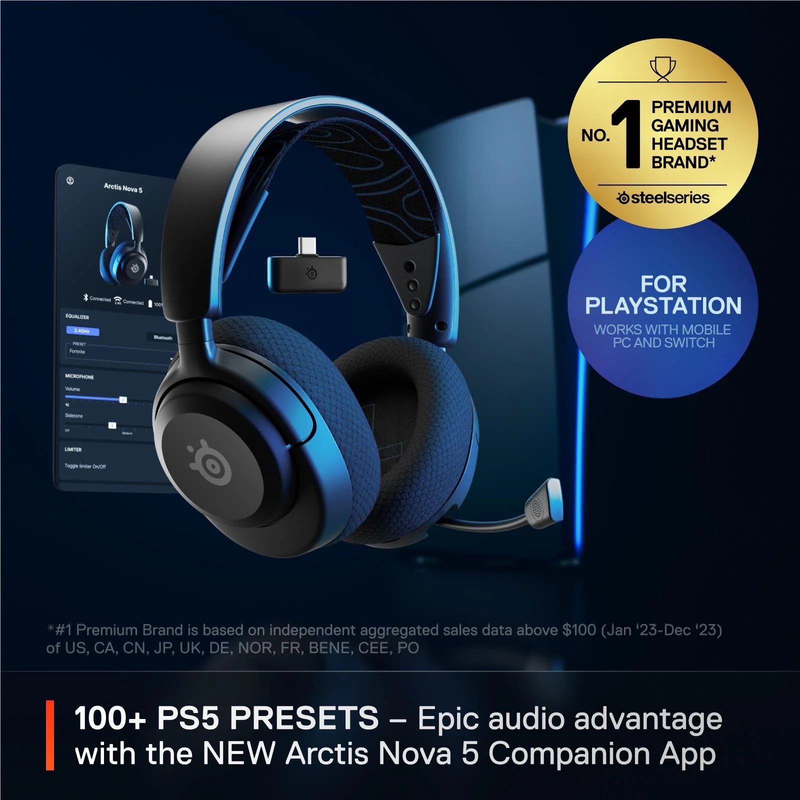 Arctis Nova 5P Wireless, Gaming-Headset_3