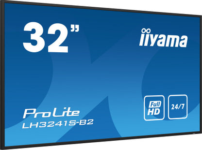 Public Display IIYAMA ProLite LH3241S-B2 / Preto_2