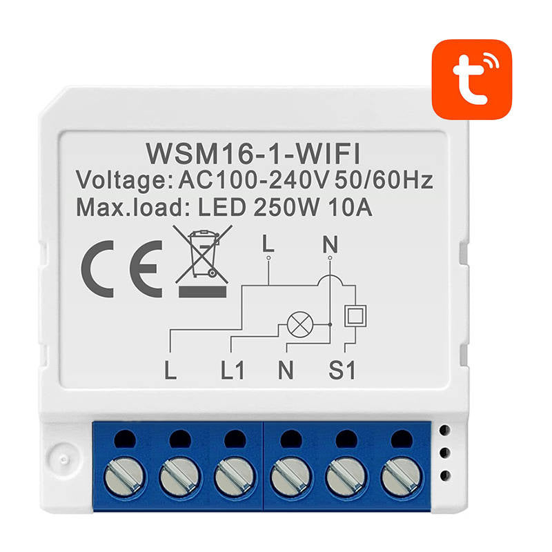 Smart Switch Module WiFi Avatto WSM16-W1 TUYA_0