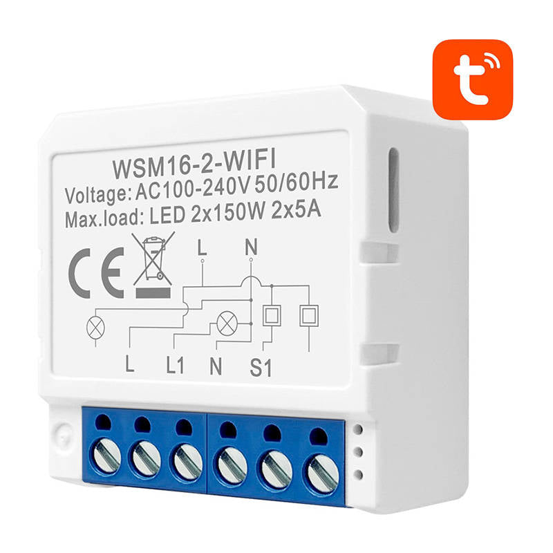 Smart Switch Module WiFi Avatto WSM16-W2 TUYA_1