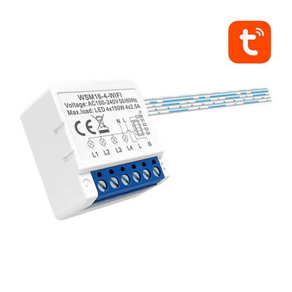 Smart Switch Module WiFi Avatto WSM16-W4 TUYA_2