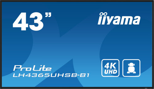 iiyama Digital Signage LH4365UHSB-B1 LH4365UHSBB1 (LH4365UHSB-B1)_0