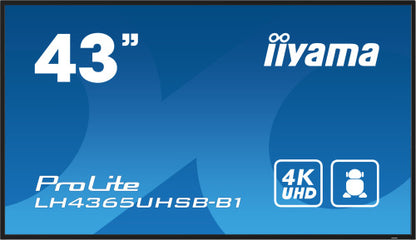iiyama Digital Signage LH4365UHSB-B1 LH4365UHSBB1 (LH4365UHSB-B1)_0