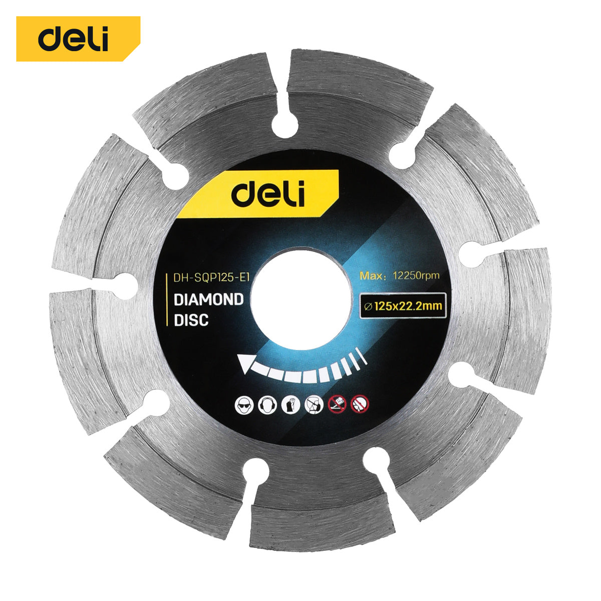 Diamond disc Deli Tools EDH-SQP125-E1_0