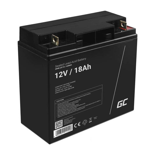 Rechargeable battery AGM 12V 18Ah Maintenancefree for UPS ALARM_0
