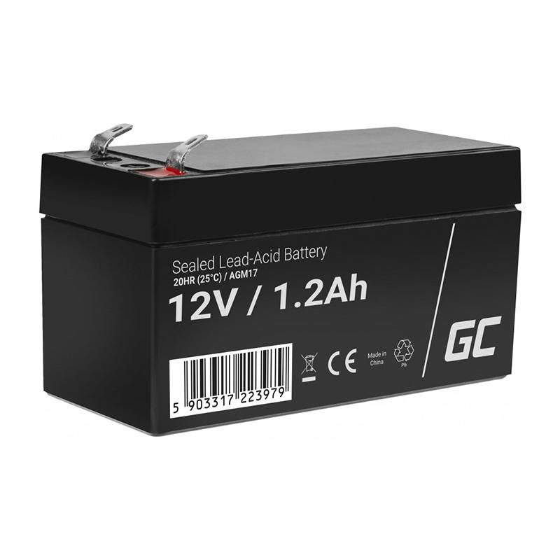 Rechargeable battery AGM 12V 1.2Ah Maintenancefree for UPS ALARM_0