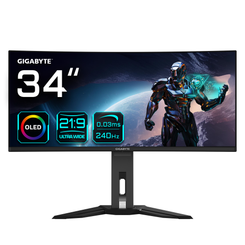 GIGABYTE MO34WQC2 pantalla para PC 86,4 cm (34") 3440 x 1440 Pixeles Wide Quad HD Negro_0
