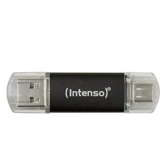 Pen Drive INTENSO Twist Line / 256 GB / Preto_0