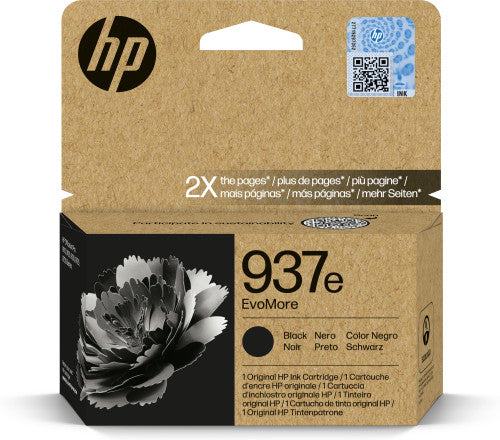 HP Cartucho de Tinta Original EvoMore 937e negra_0