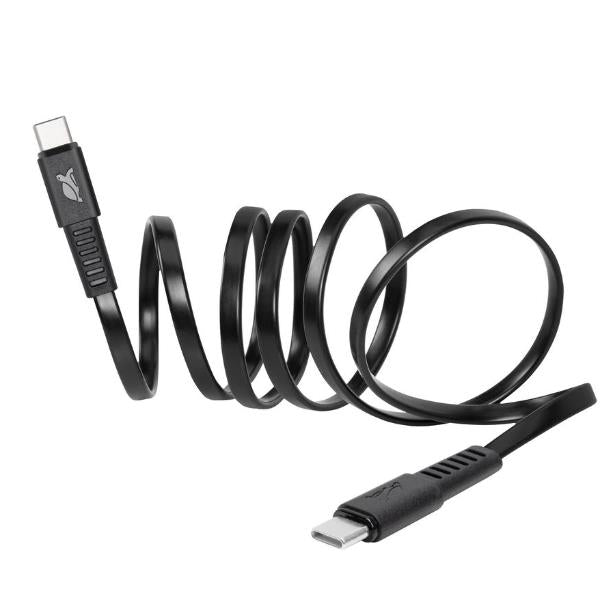 Cavo Piatto USB-C /USB-C da 1,2m Nero (NEW)_0