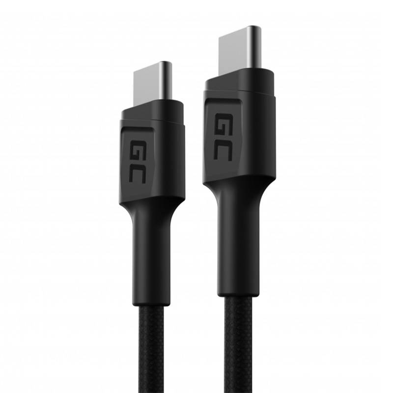 Cable USB-C - USB-C Green Cell GC 30cm, with Power Delivery (60W) and Ultra Charge, QC 3.0_1