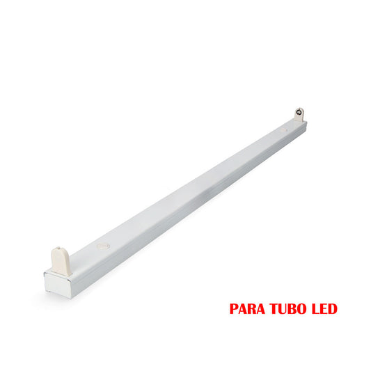 Armadura fluorescente para tubo led 1x18w (eq. 36w) 220v 123cm edm_0