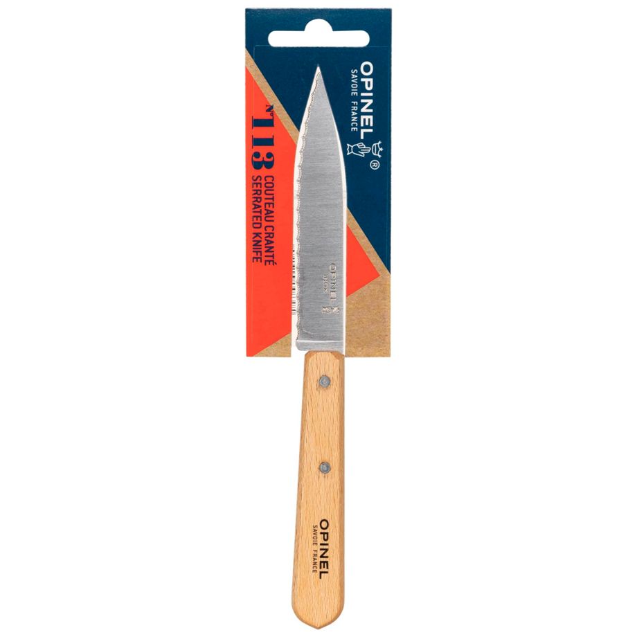 Faca Serrilhada Opinel / Natural / 113_0