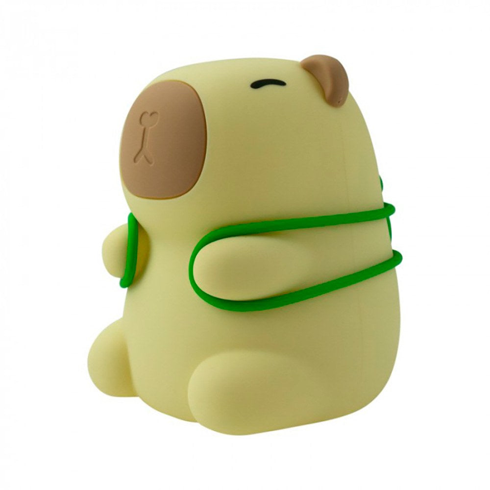 LÃ¢mpada noturna led rgb recarregÃ¡vel modelo capivara turista_0