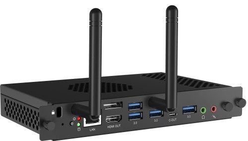 IIYAMA OPS SLOT PC-MODULE UW5K SUPPORTED, LOW NOISE <34DB, CORE I5-12450H / UHD / 8GB DDR4, M2 256GB SSD, WIFI6, 1GB LAN, BT 5.2, 4XUSB3.2, 2XUSB2.0, USB TYPE-C, DP & HDMI-OUT, HD AUDIO (MIC-IN/LINE-OUT), TPM2.0,  WINDOWS 11 IOT ENTERPRISE (OPC51204B_0