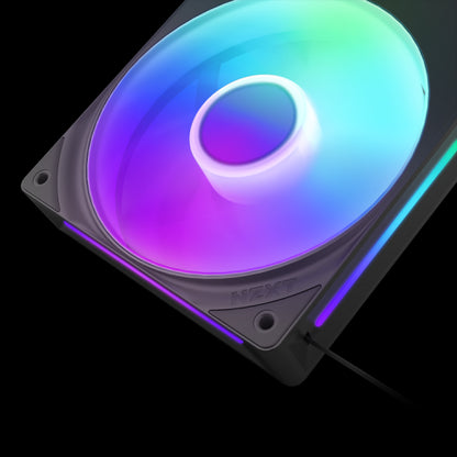 NZXT RF-U24HF-B1 sistema de refrigeraciÃ³n para ordenador Carcasa del ordenador Ventilador Negro_3