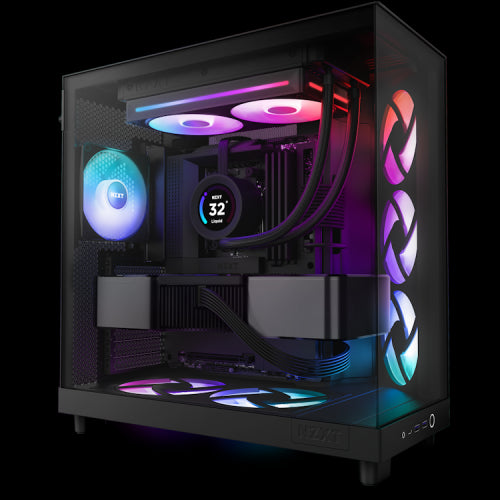 NZXT RF-U24HF-B1 sistema de refrigeraciÃ³n para ordenador Carcasa del ordenador Ventilador Negro_4