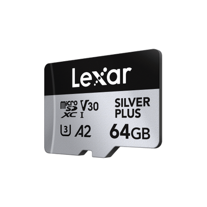 Lexar Professional SILVER PLUS 64 GB MicroSDXC UHS-I Clase 3_0