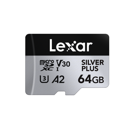 Lexar Professional SILVER PLUS 64 GB MicroSDXC UHS-I Clase 3_1