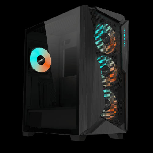 Gigabyte C301 GLASS Midi Tower Negro_0