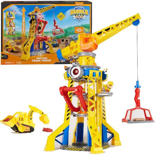 Rubble & Crew - Baupfoten Hof Kran-Spielset, Spielfahrzeug_0