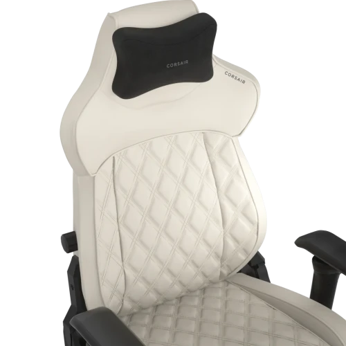 Corsair TC500 LUXE Silla para videojuegos de PC Asiento acolchado Beige_2