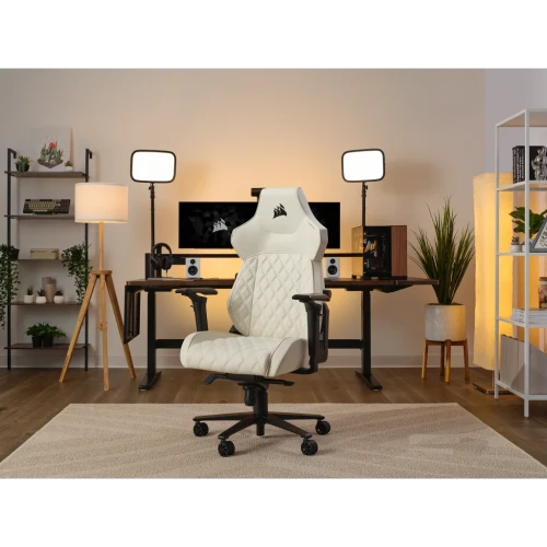Corsair TC500 LUXE Silla para videojuegos de PC Asiento acolchado Beige_5