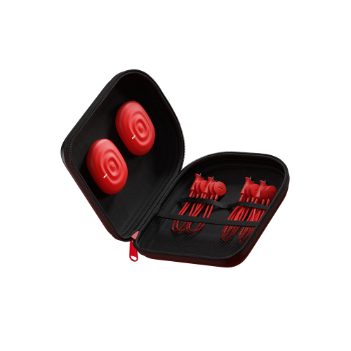 Theragun PowerDot 2.0 Duo estimulador muscular electrÃ³nico Unidad de electrodos Rojo_2