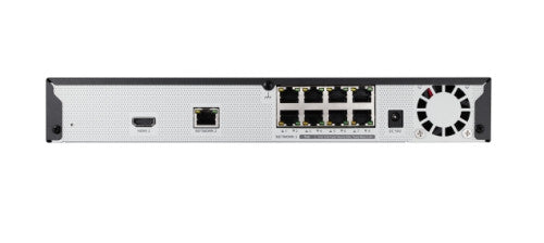 Hanwha QRN-830S Grabadore de vÃ­deo en red (NVR) Negro_3
