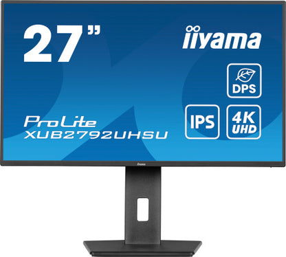 iiyama ProLite XUB2792UHSU-B6 pantalla para PC 68,6 cm (27") 3840 x 2160 Pixeles 4K Ultra HD LED Negro_0