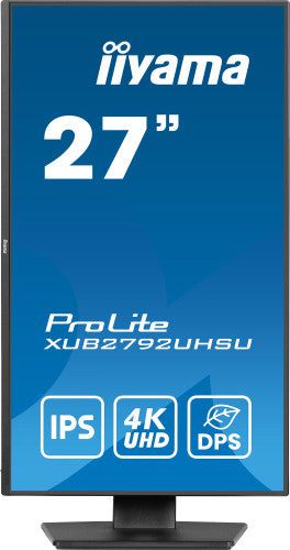 iiyama ProLite XUB2792UHSU-B6 pantalla para PC 68,6 cm (27") 3840 x 2160 Pixeles 4K Ultra HD LED Negro_1