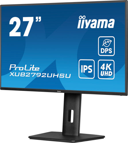 iiyama ProLite XUB2792UHSU-B6 pantalla para PC 68,6 cm (27") 3840 x 2160 Pixeles 4K Ultra HD LED Negro_4