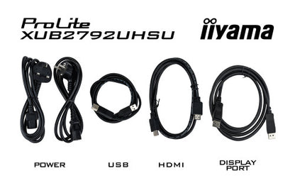 iiyama ProLite XUB2792UHSU-B6 pantalla para PC 68,6 cm (27") 3840 x 2160 Pixeles 4K Ultra HD LED Negro_15
