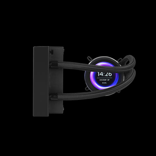 NOX X-360 LCD Procesador Refrigerador de aire 12 cm Negro 1 pieza(s)_4