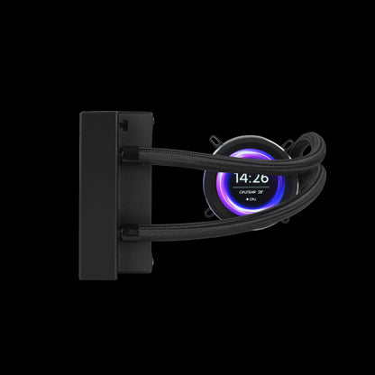 NOX X-360 LCD Procesador Refrigerador de aire 12 cm Negro 1 pieza(s)_4