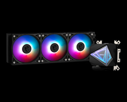 MSI MAG CORELIQUID I360 sistema de refrigeración para ordenador Carcasa del ordenador Sistema de refrigeración líquida todo en uno 12 cm Negro 1 pieza(s)_3