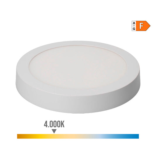Downlight led de superfÃ­cie redonda branco 20 w 1500 lm 4000 k luz do dia Ã¸ 22 x 3 cm_0