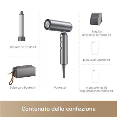 DREAME POCKET HIGH-SPEED HAIR DRYER-SPACE GRAY_1
