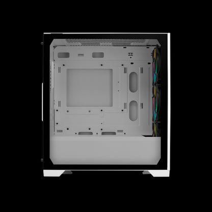 Cooler Master Elite 301 White Mini Tower Blanco_3