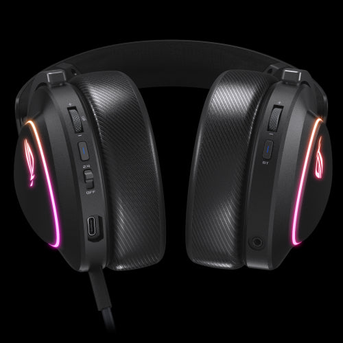 ASUS ROG DELTA II Auriculares InalÃ¡mbrico y alÃ¡mbrico Diadema Juego USB Tipo C Bluetooth Negro_4