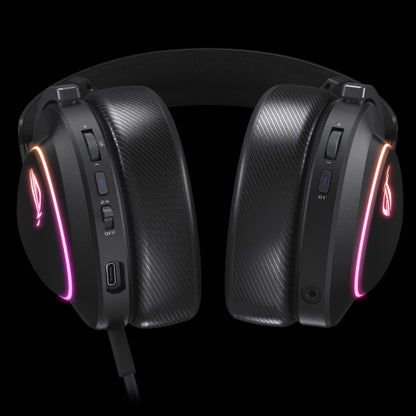 ASUS ROG DELTA II Auriculares InalÃ¡mbrico y alÃ¡mbrico Diadema Juego USB Tipo C Bluetooth Negro_4