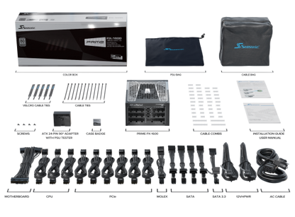Fonte de Alimentação Seasonic / Preto_10